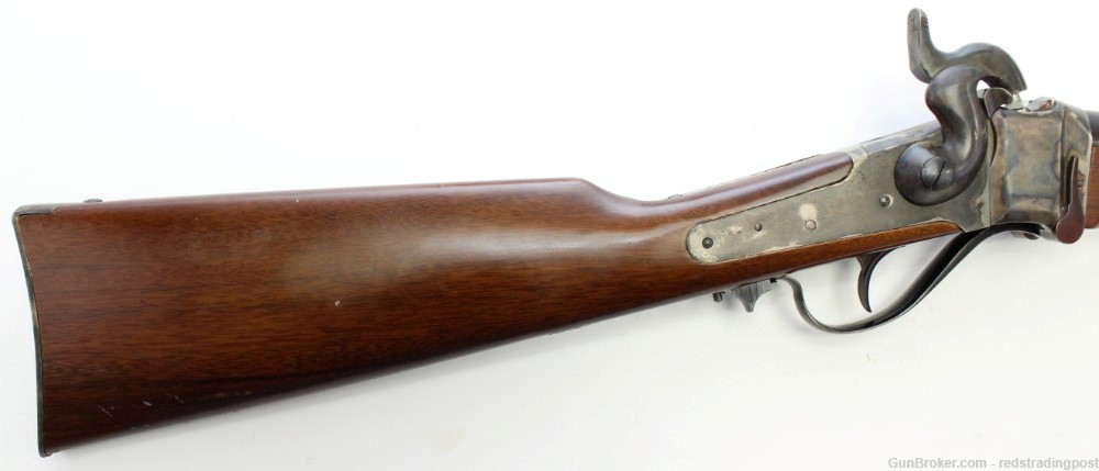 IAB Italy 1863 Sharps Military Carbine 22" Barrel 54 Cal Black Powder Rifle-img-1