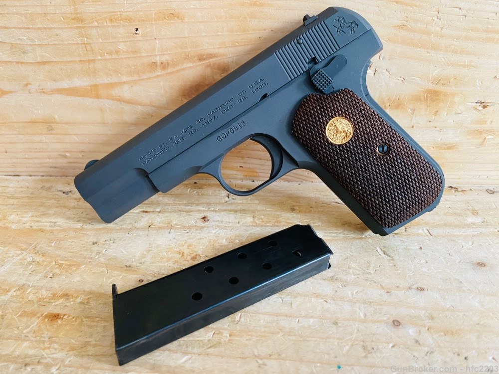 Colt 1903 Pocket Hammerless Re-issue Series .32 ACP Semi-Auto Pistol NIB-img-0