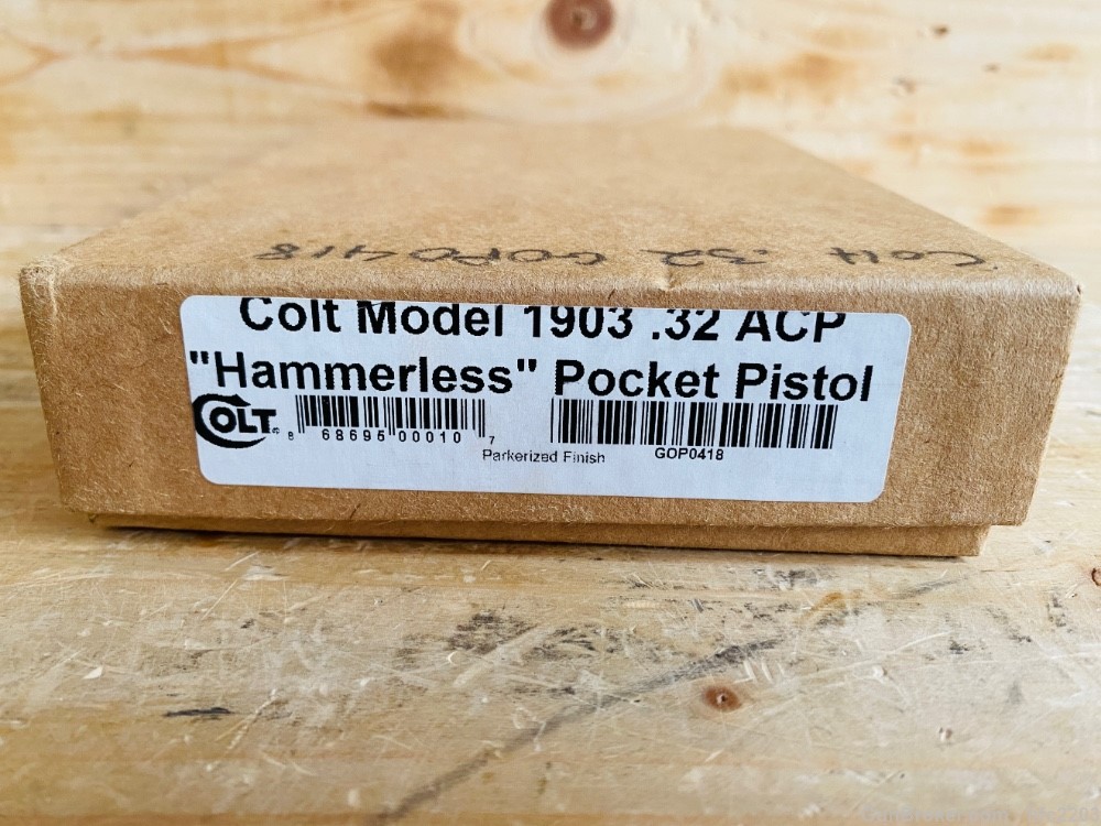 Colt 1903 Pocket Hammerless Re-issue Series .32 ACP Semi-Auto Pistol NIB-img-19