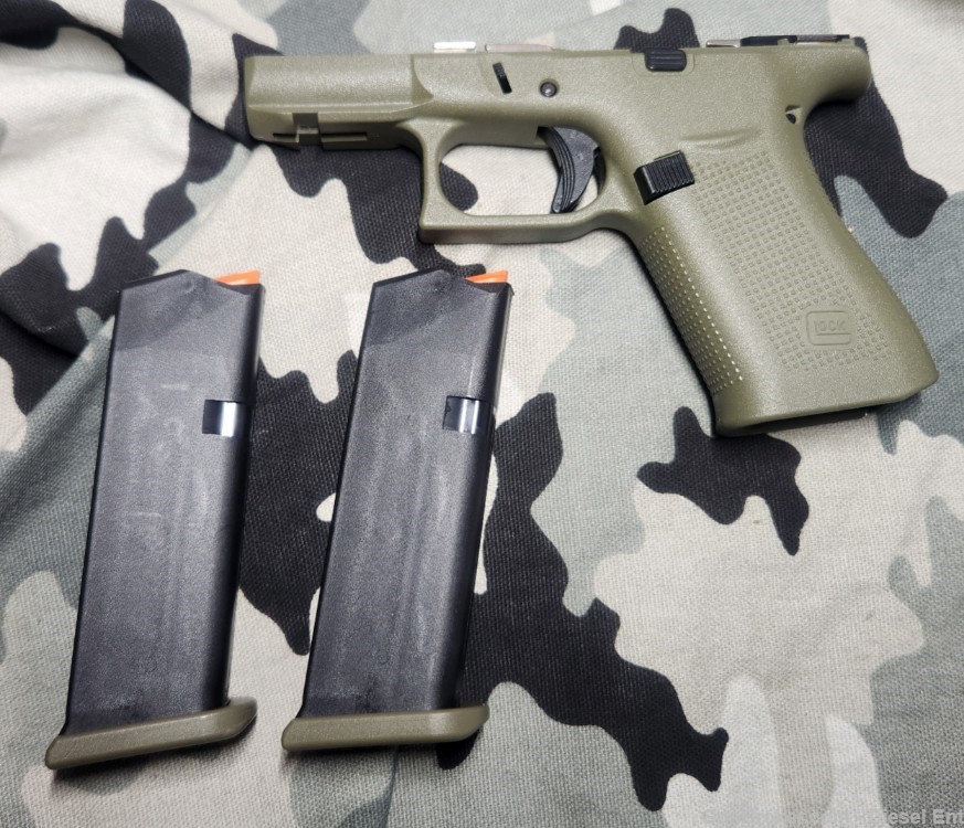 Glock G43x  OEM Frame W/RAIL 43X 48 2-mags Finally Available BFG RARE-img-2