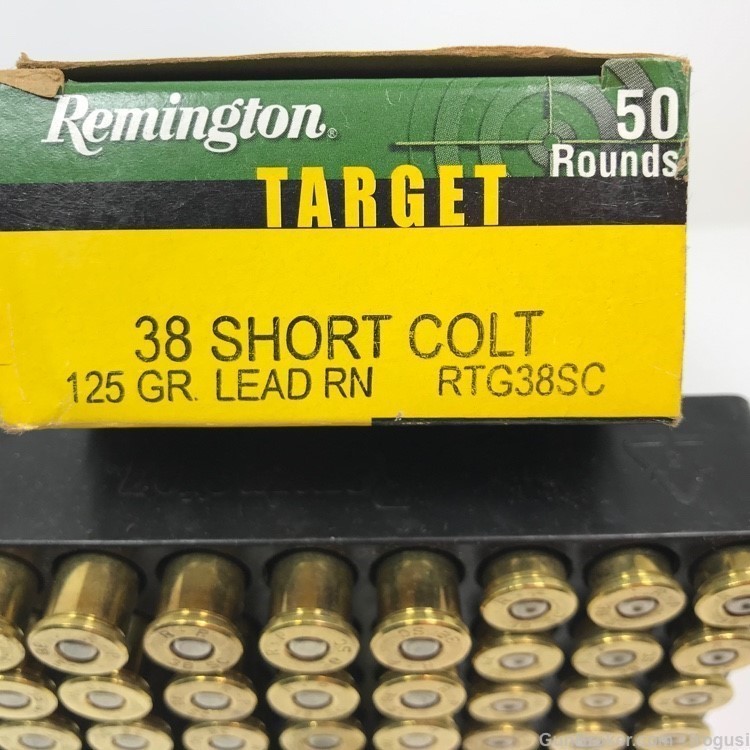 Remington .38 Short Colt 125 Gr Lead RN Target 35 Rounds + 15 Brass 1050-OP-img-1