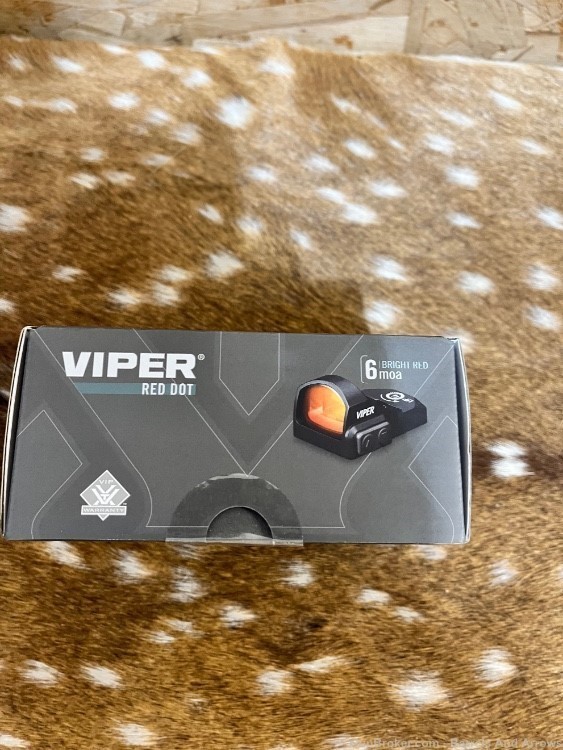 Vortex Viper 6 MOA Red Dot Great for Optics Ready Pistols Forever Warranty -img-1