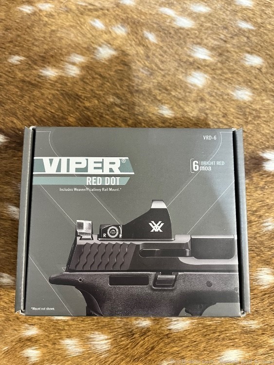 Vortex Viper 6 MOA Red Dot Great for Optics Ready Pistols Forever Warranty -img-0