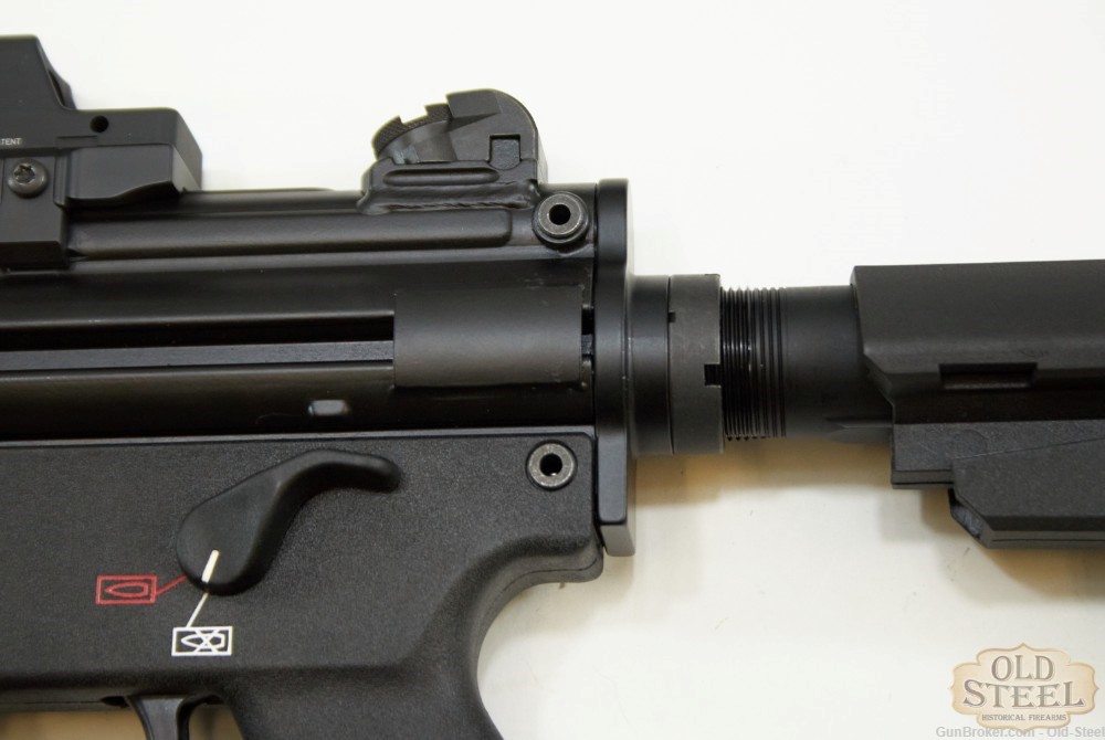 German HK SP5K-PDW 9mm Pistol W/ RMR, Pistol, Brace, Sling, and Case MP5K-img-32