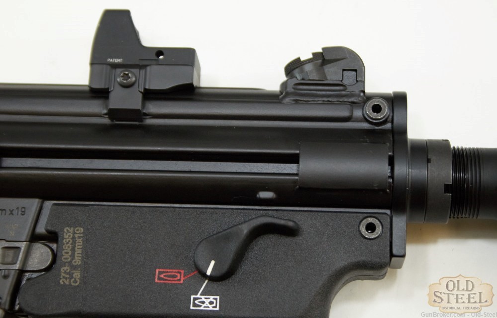 German HK SP5K-PDW 9mm Pistol W/ RMR, Pistol, Brace, Sling, and Case MP5K-img-27