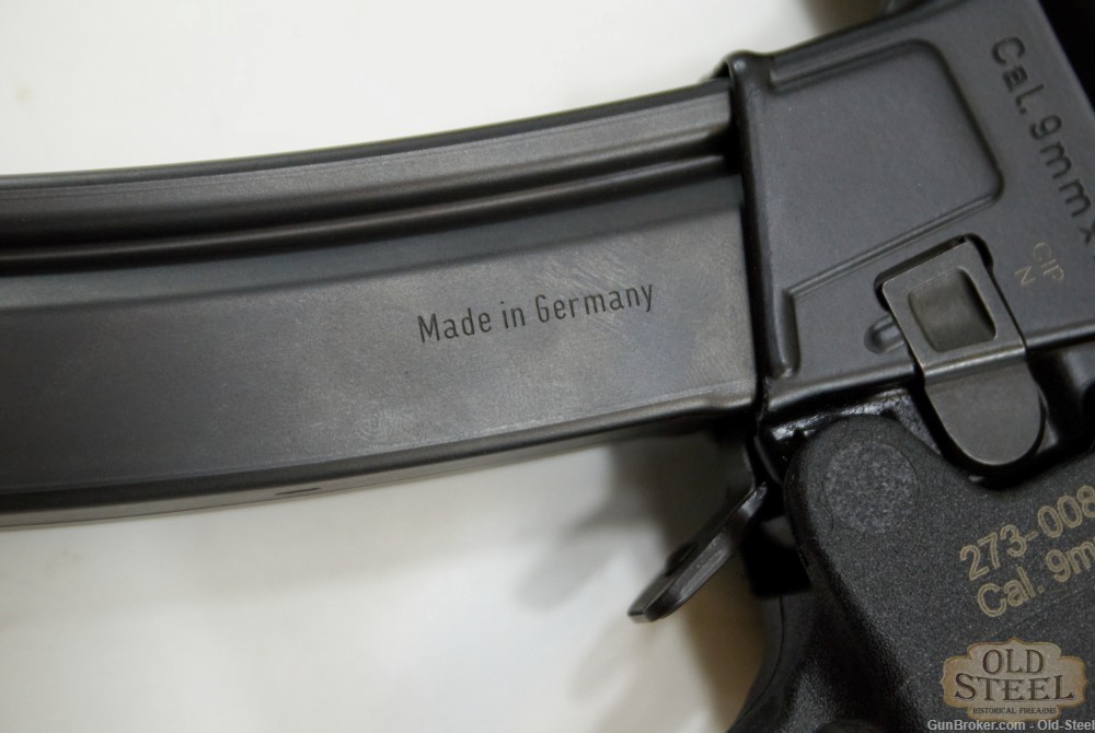 German HK SP5K-PDW 9mm Pistol W/ RMR, Pistol, Brace, Sling, and Case MP5K-img-37