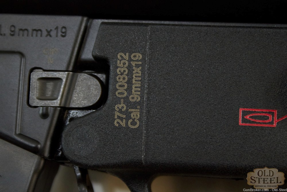 German HK SP5K-PDW 9mm Pistol W/ RMR, Pistol, Brace, Sling, and Case MP5K-img-35