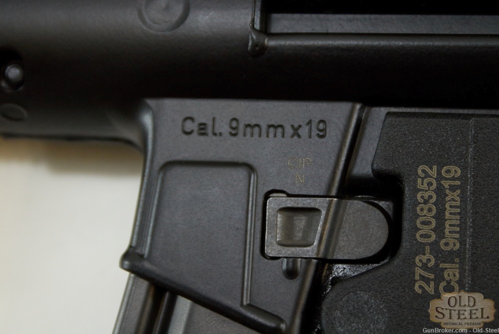 German HK SP5K-PDW 9mm Pistol W/ RMR, Pistol, Brace, Sling, and Case MP5K-img-36