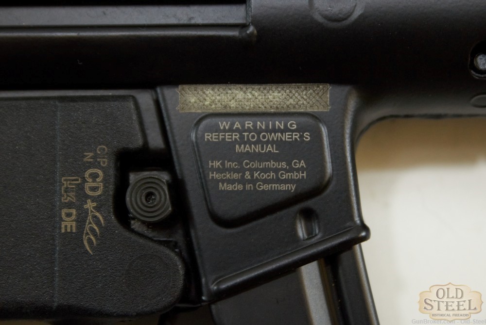 German HK SP5K-PDW 9mm Pistol W/ RMR, Pistol, Brace, Sling, and Case MP5K-img-40