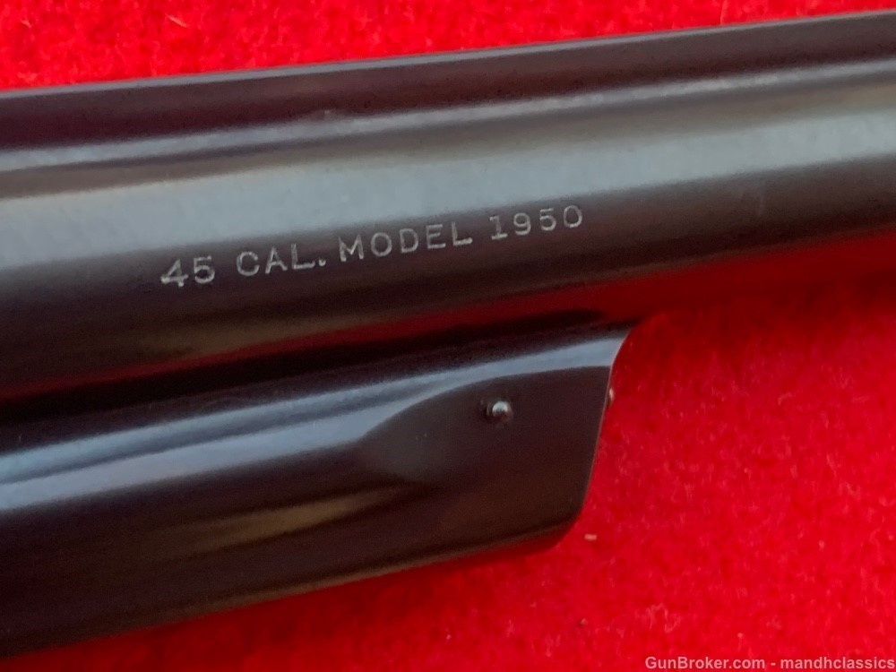 Nice LNIB Smith & Wesson (S&W) 1950 Target, 6.5", blued, 45 ACP-img-10