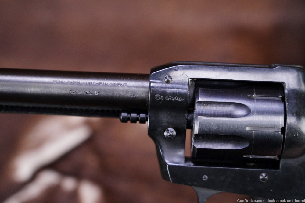 Rohm GMBH Model RG63 RG-63 .22 Long Rifle LR 5” DA/SA Revolver, C&R-img-10