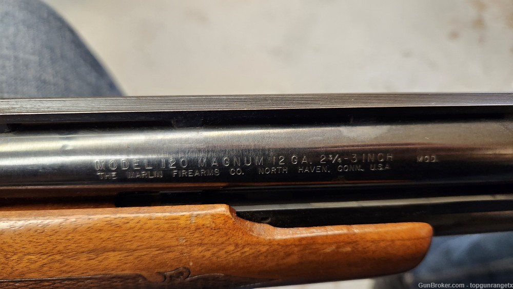 Marlin Model 120 Magnum 12ga  Shotgun Modified Choke 28"-img-12