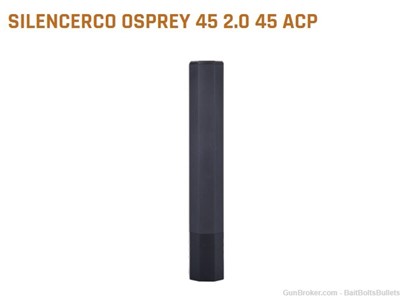 SILENCERCO OSPREY 45ACP 2.0 SILENCER SU5185