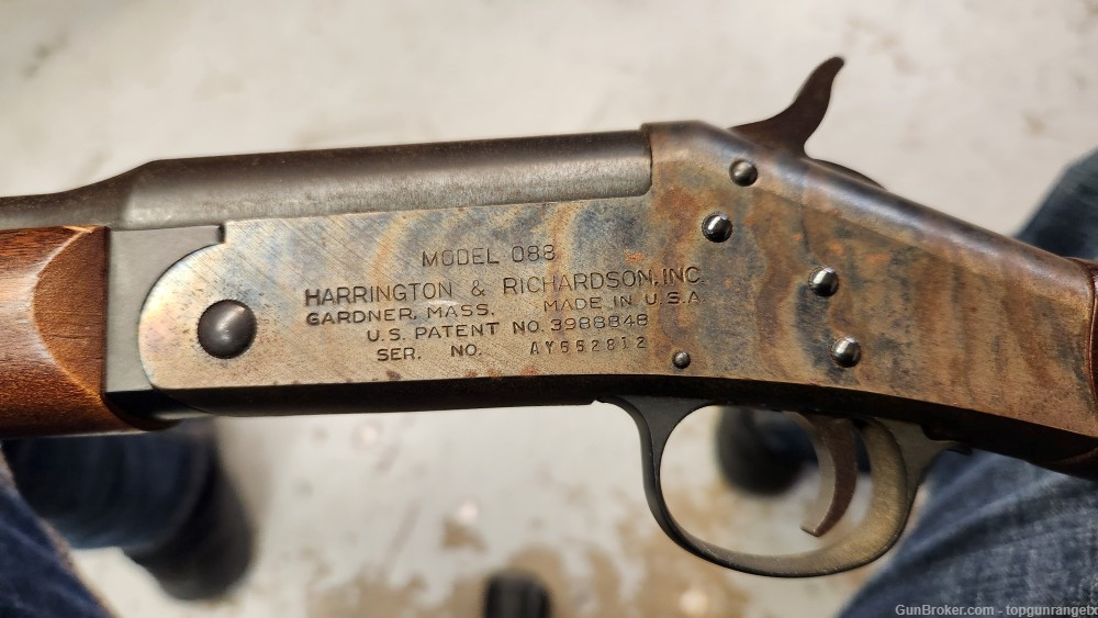 Harrington & Richardson Model 088 410ga Single Shot Rusty H&R-img-1