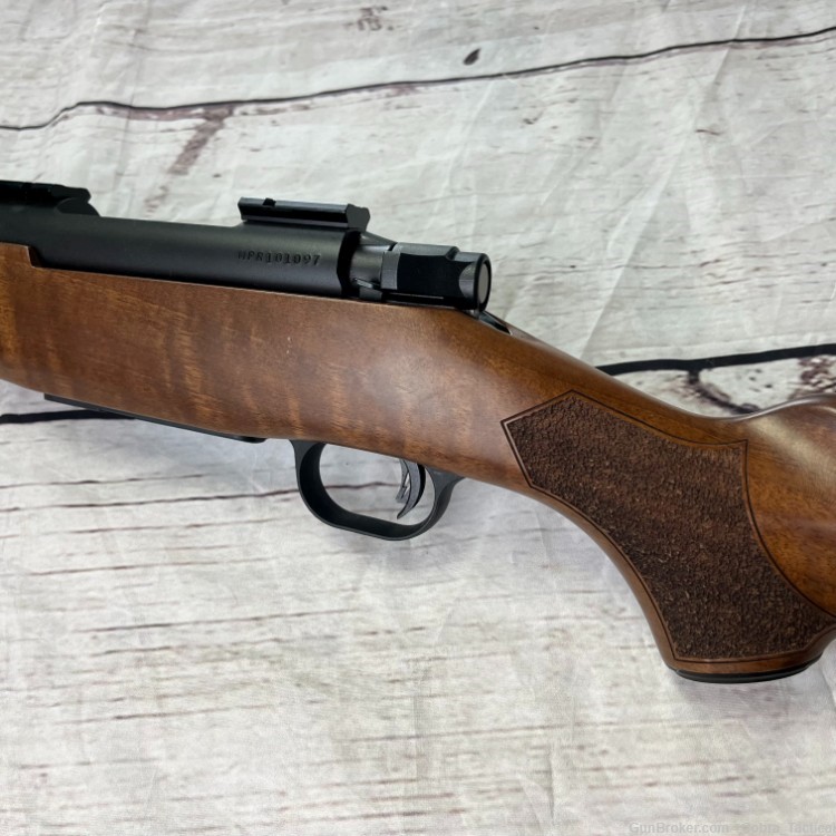 Used Mossberg Patriot .243 Win 22" barrel Wood stock Optic Ready Fluted-img-7