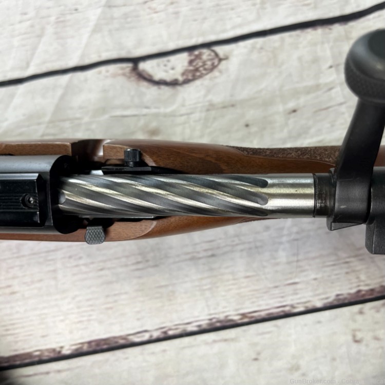 Used Mossberg Patriot .243 Win 22" barrel Wood stock Optic Ready Fluted-img-8