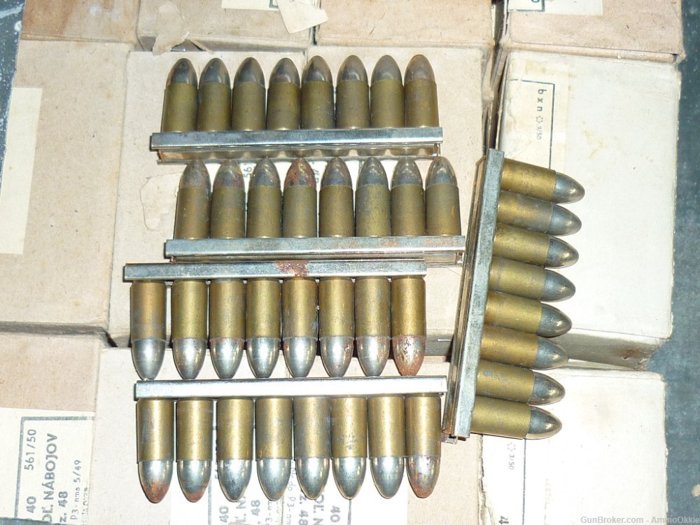 8rd 9x19 CZECH STEEL CORE 9mm Type 23 Bullet 1950s AP-img-5