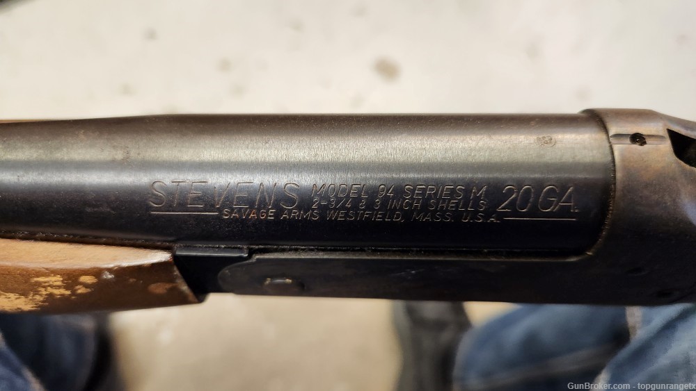 Savage Stevens Model 94 Series M 20ga Single Shot Shotgun-img-13