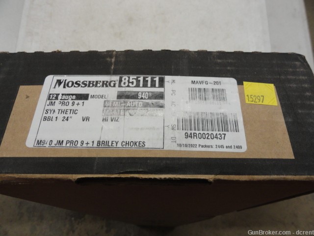 Mossberg 940 JM Pro 12ga 24" 9+1 85111-img-0