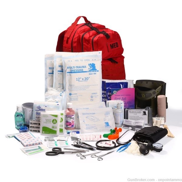 Elite First Aid, inc. Full kit Tactical Trauma Black all items NEW-img-1