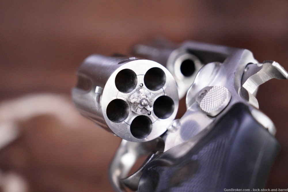 Rossi Model M885 .38 Spl Stainless 5 Shot Snub Nose 2 1/8" Revolver -img-11