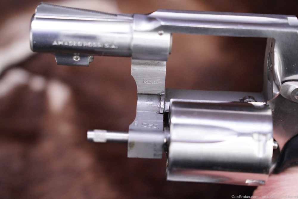 Rossi Model M885 .38 Spl Stainless 5 Shot Snub Nose 2 1/8" Revolver -img-9