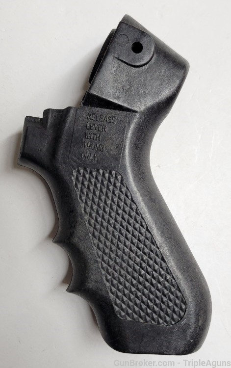 Mossberg 500 12ga factory pistol grip no mounting screw-img-0