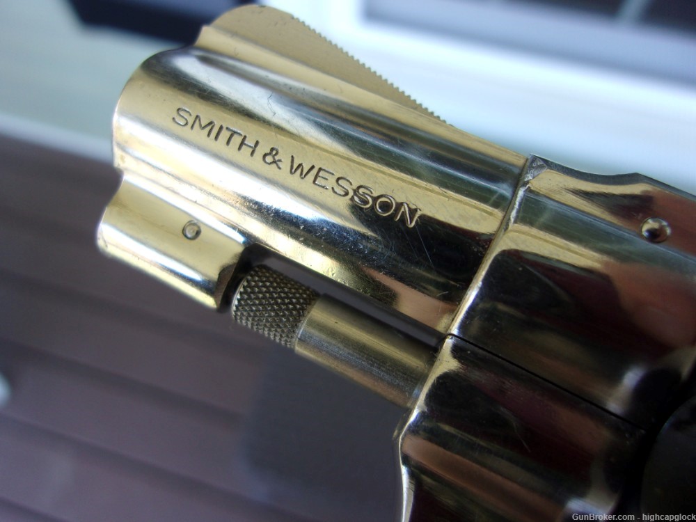 S&W Smith & Wesson 36 .38 Spcl 2" NICKEL Snub Nose PRE LOCK Nice $1START -img-5