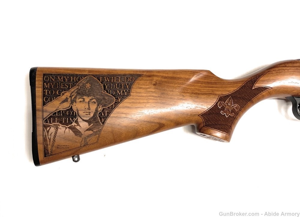 Ruger 10/22 Boy Scouts BSOA Custom Special Edition New TALO Stock 1022 -img-2