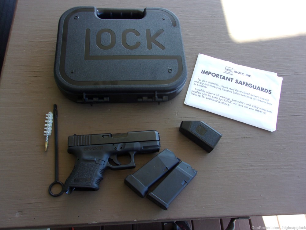 Glock 30 .45 ACP 3.75" Pistol 99% Hardly Fired IN Box G30 CLEAN $1START   -img-1