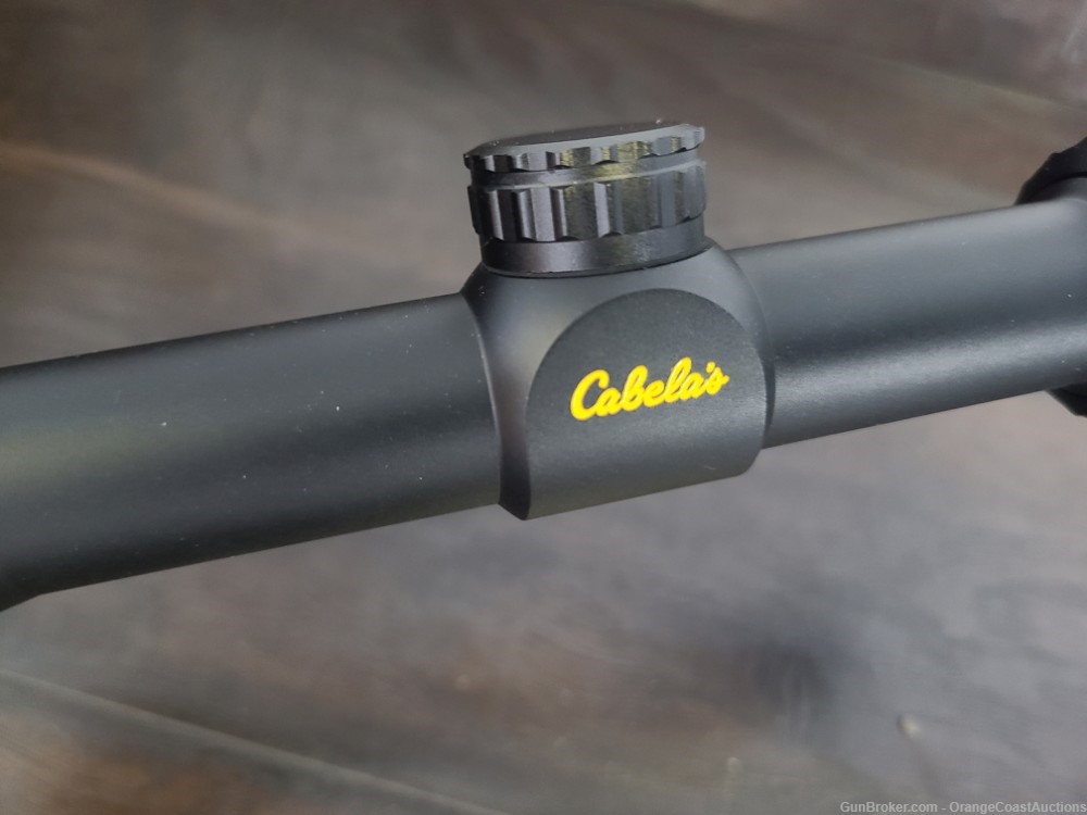 Cabelas .17 HMR Rifle Scope, 3-9x40mm, Butler Creek Covers, Unused in Box-img-4