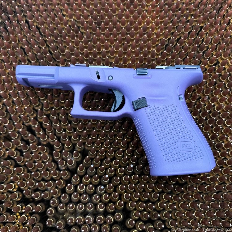 Glock 19 Gen 5 23Gen5 Complete Frame G19 G23 19 23 32 OEM 19Gen5 Purple-img-0