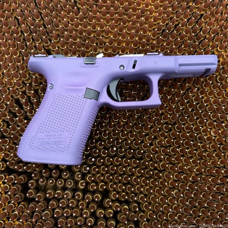 Glock 19 Gen 5 23Gen5 Complete Frame G19 G23 19 23 32 OEM 19Gen5 Purple-img-1
