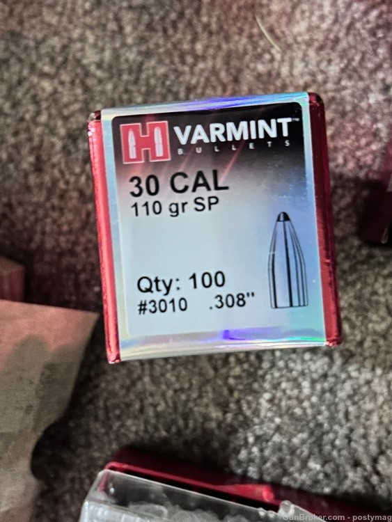 .308 HORNADY 30cal 110 gr soft point (100qty)  Varmint small game, tactical-img-0