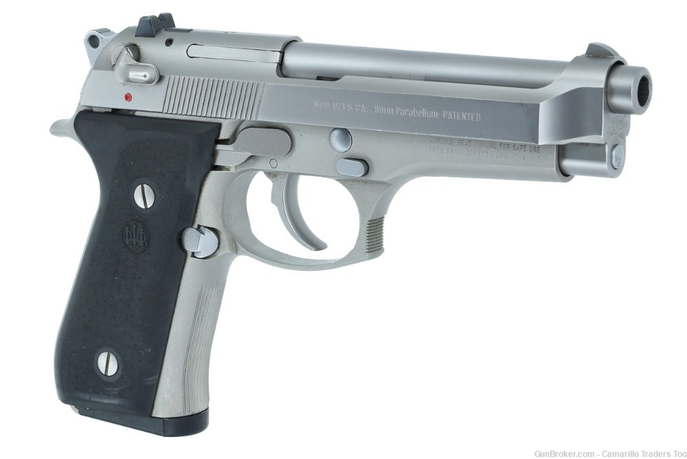 Beretta 92FS Inox "Ghost" 9mm w/ OEM Case & Outter Box-img-8