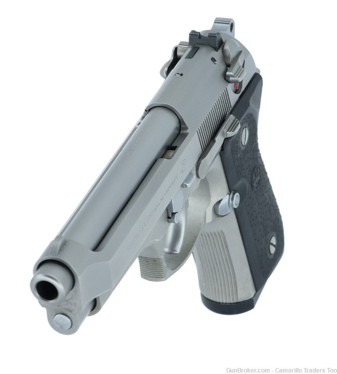 Beretta 92FS Inox "Ghost" 9mm w/ OEM Case & Outter Box-img-9