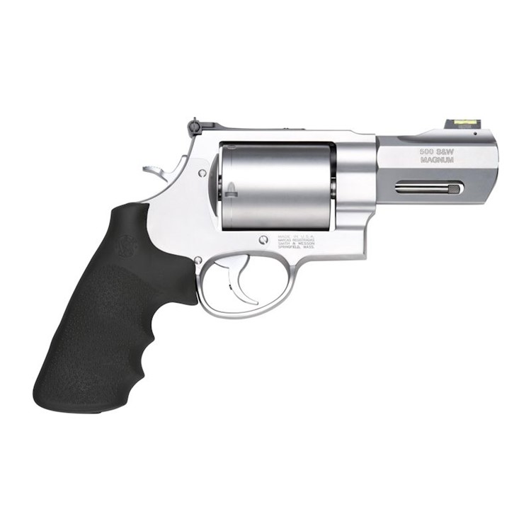 Smith & Wesson Model 500 HI VIZ Fiber Optic Revolver 500S&W Mag 3.5-img-0