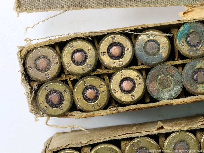 US Military Vintage 38 Long Ammunition Lot-img-9