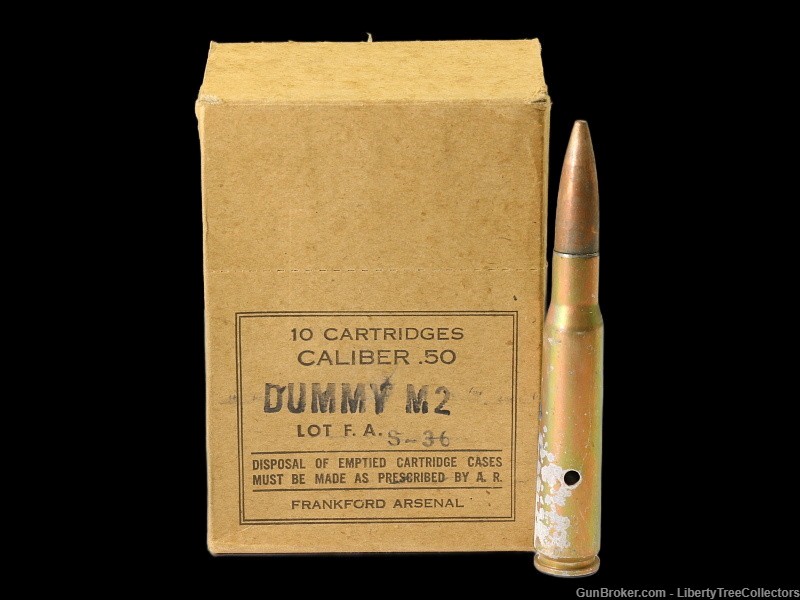 US Military WW2 Browning 50 BMG Dummy Rounds 10-img-0