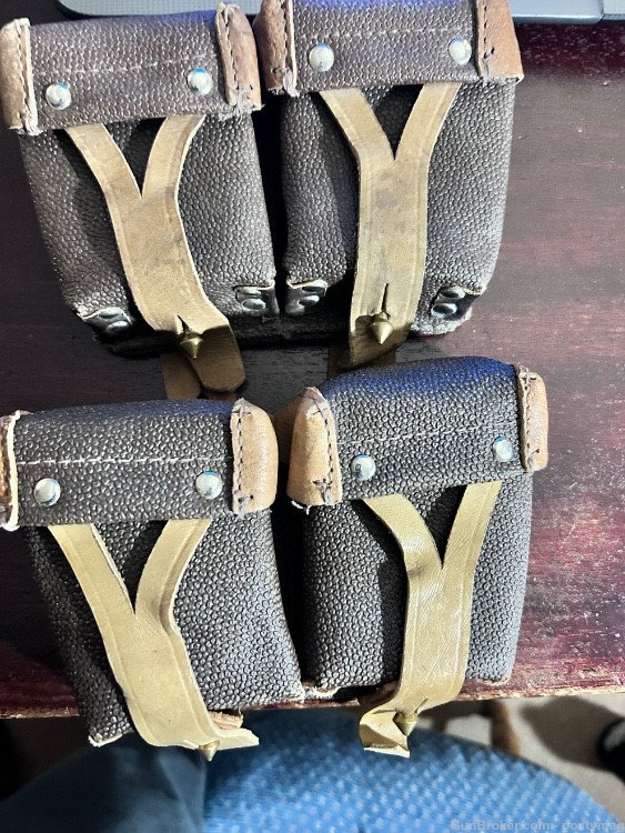 mosin nagant ammo pouch x2 and tools - russia ww2 cold war ruskies soviet-img-1