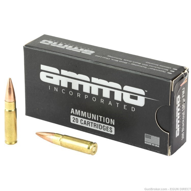 Ammo Inc .300 Blackout 150gr FMJ 20 Round Box-img-0