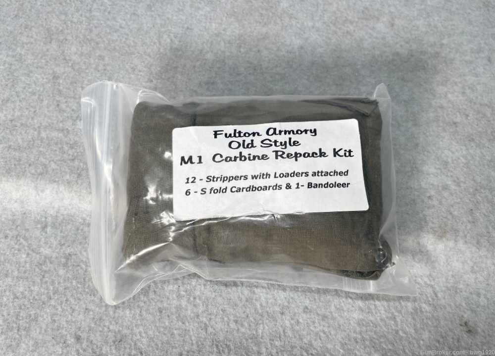 M1 Carbine .30 Repack Kit 30 Cal Magazine Old Style Fulton Armory-img-2