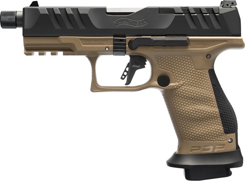 Walther PDP Compact PRO SD 9MM 4.6" 18-Shot TAN Frame-img-1