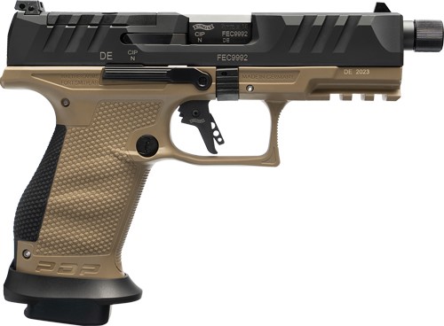 Walther PDP Compact PRO SD 9MM 4.6" 18-Shot TAN Frame-img-0