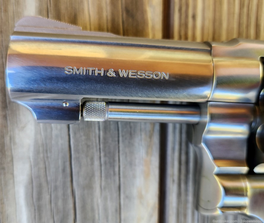 Rare Smith & Wesson Model 65 357 Magnum Revolver 3" Stainless In Box S&W-img-3