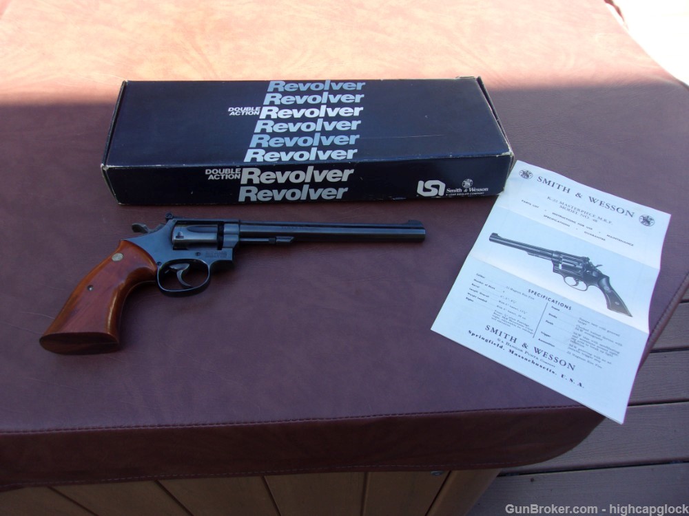 Smith & Wesson 48 .22 Mag 8 3/8" K Frame Revolver S&W EMPLOYEE GUN $1START -img-40