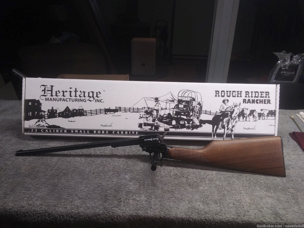 LNIB Heritage Rough Rider Rancher 22lr Revolver-img-0