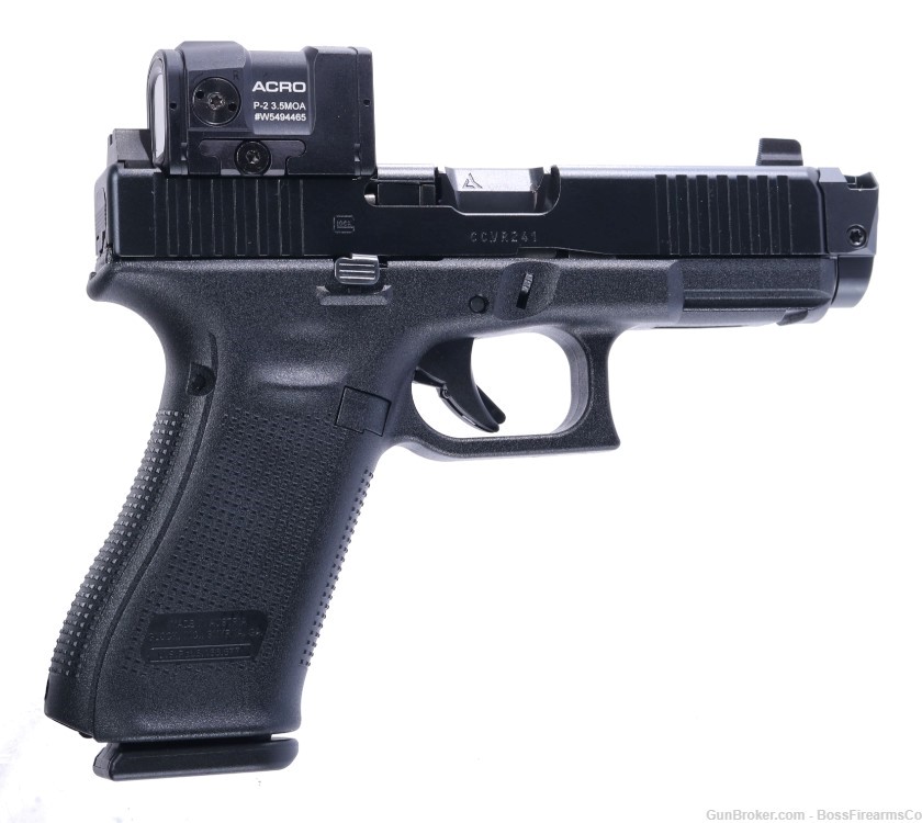 Austrian Glock 45 Gen 5 MOS 9mm Luger Pistol w/ACRO + Afterburner Bundle!-img-3