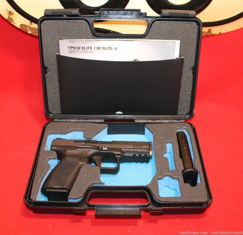 Canik TP9SF Elite 9mm Semi Auto Pistol 15+1 Gray & Black-img-3