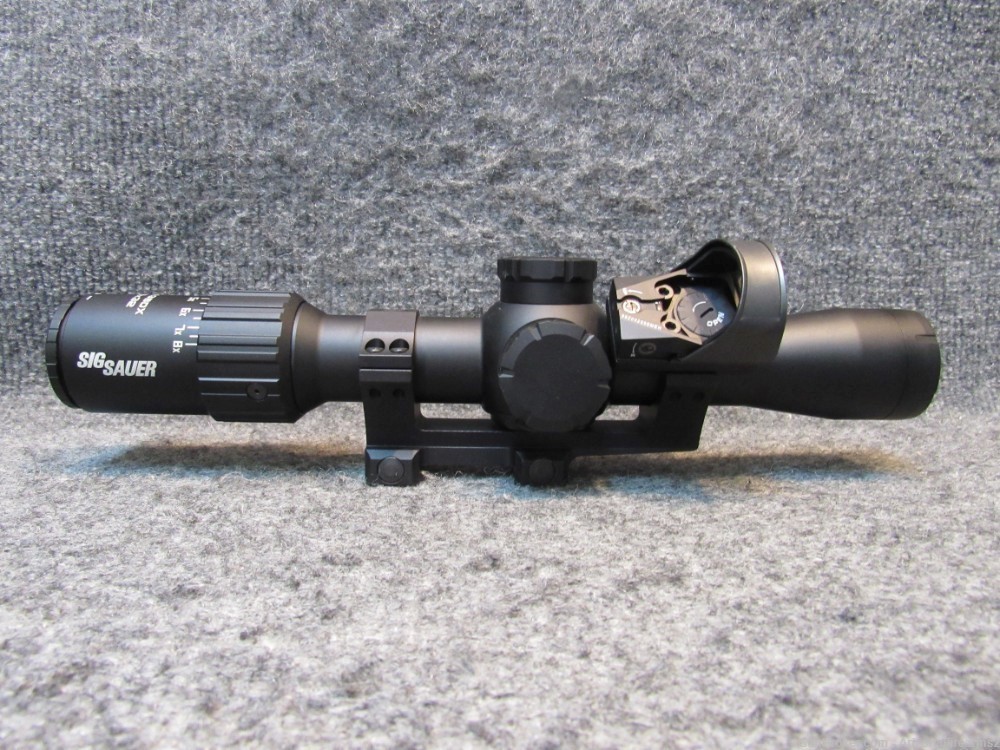 Sig Sauer Sierra 3 BDX 2.5-8x32 scope with Romeo1 red dot-img-1